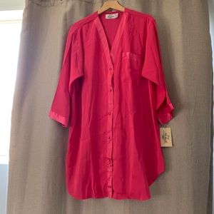 NWT Button Up shirt/dress
